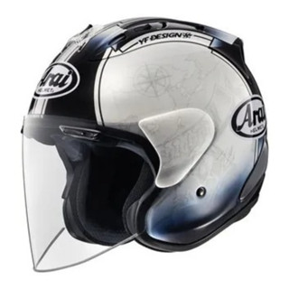 Arai VZ-RAM HARADA TOUR WHITE 白地圖 3/4罩 半罩式安全帽 進口帽 附雲端發票