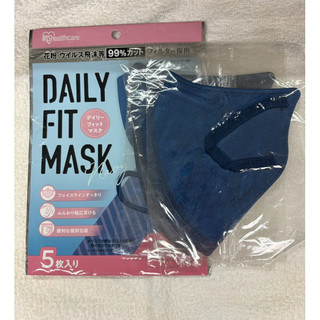 *單個價格* Iris Healthcare Daily Fit Mask 花粉 飛沫 99%防止 日本口罩協會認可