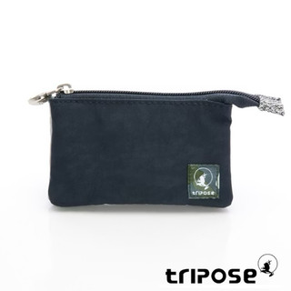 tripose 漫遊系列巖紋簡約微旅萬用零錢包 沉靜藍TPDXS001003DE2 $590
