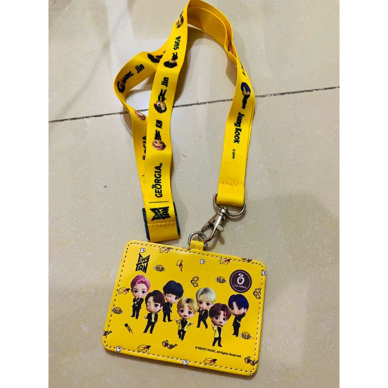 全新 TinyTAN 防彈少年團7位成員 漫畫識別證 虛擬角色