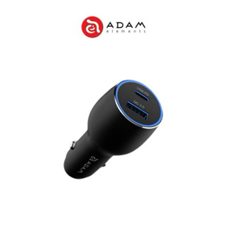 【ADAM 亞果元素】OMNIA C1 83W 超大功率雙孔車充 Pro 雙孔快充 車充快充 車用充電器 充電頭