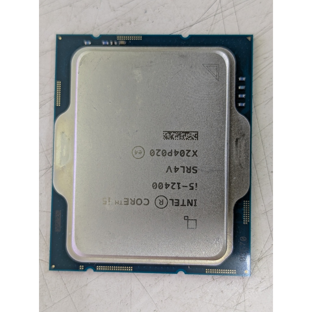 (保固內) Intel Core i5-12400 第十二代 1700腳位 有内顯 二手良品 不含風扇