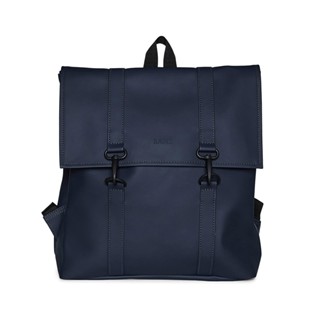|快速出貨|Rains 防水後揹包 學院風格 MSN Bag Mini 系列-海軍藍