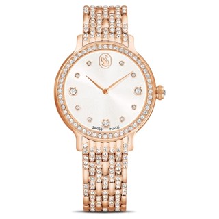 SWAROVSKI施華洛世奇 Imber 5713883 璀璨水晶腕錶 玫瑰金色 31 x 31mm