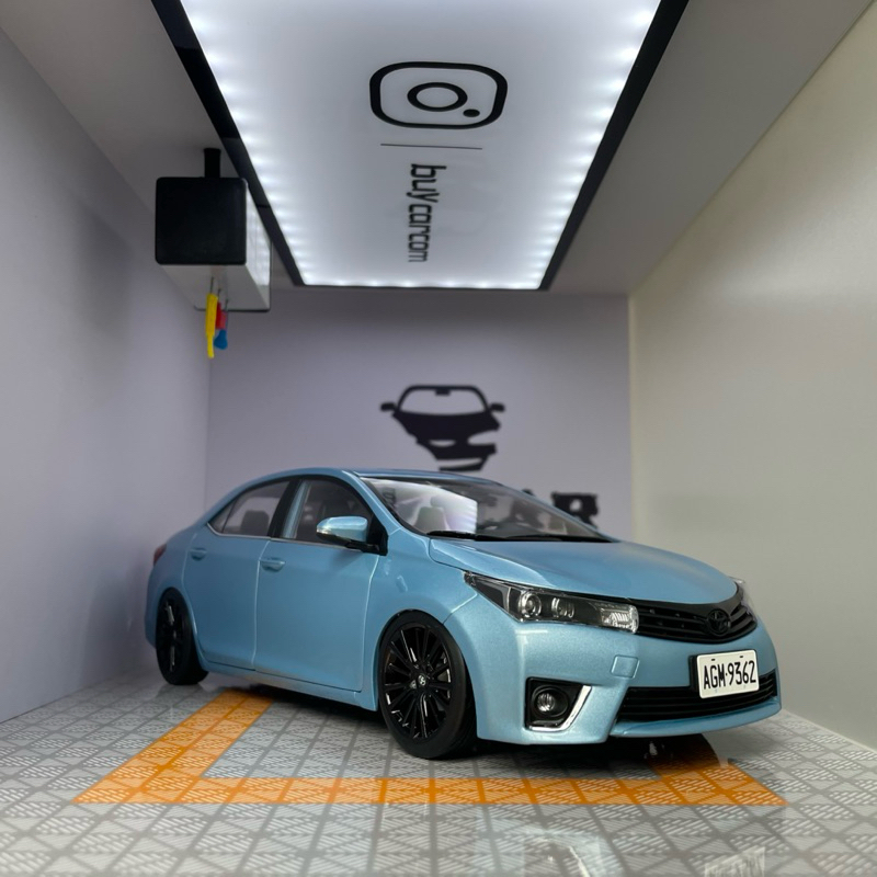 (BuyCarModel) 1/18 Toyota Altis 11代 無天窗 模型車