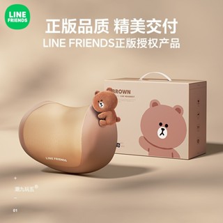 【全網最低價秒寄】 LINE FRIENDS 車用頭枕 汽車頭枕 頭枕 車用護頸枕 車用頸枕 車用腰靠 車用腰靠墊 熊大