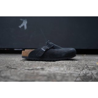 【HYDRA】Birkenstock Boston SFB Suede 波士頓 勃肯 半包 麂皮 拖鞋【660471】