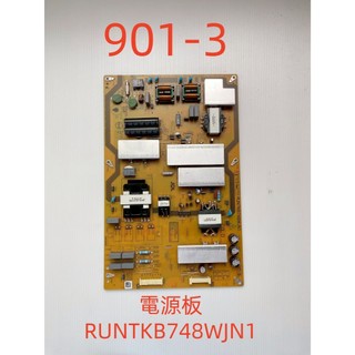 液晶電視 夏普 SHARP 4T-C60BK1T 電源板 RUNTKB748WJN1