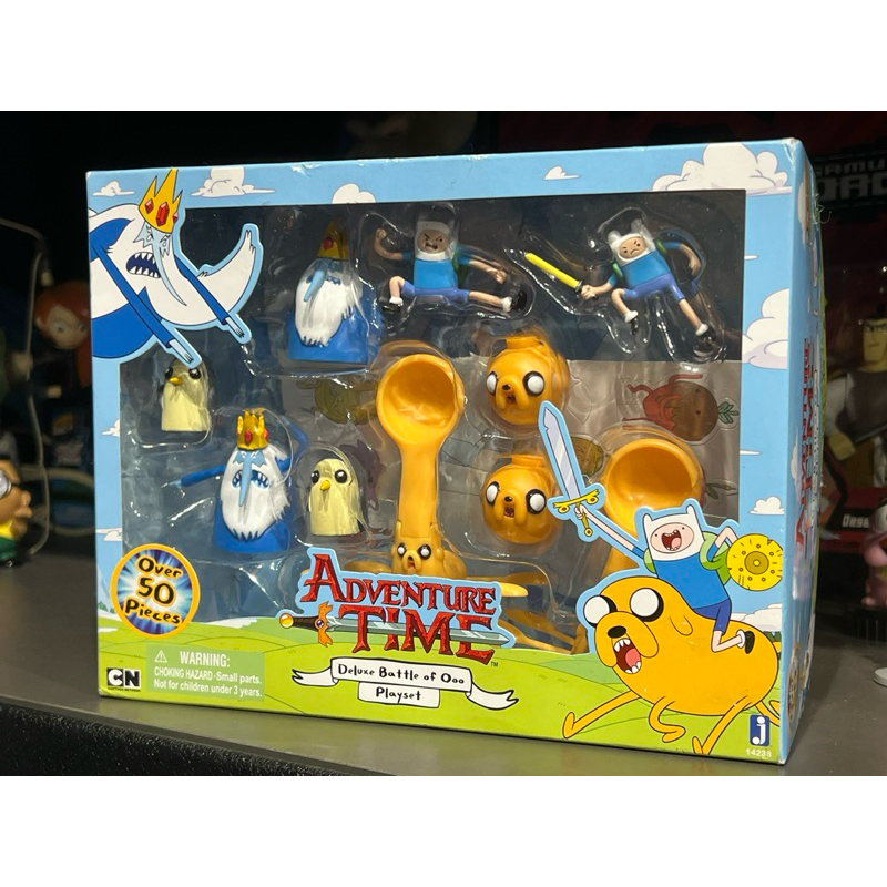 [yuntoys] 2013年 探險活寶 戰鬥組合包 adventure time 阿寶 老皮 冰霸王 阿鵝 老玩具