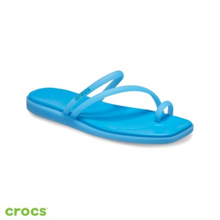 Crocs 卡駱馳 指環拖 Miami 邁阿密 女鞋-玻璃藍色 211253-4WD