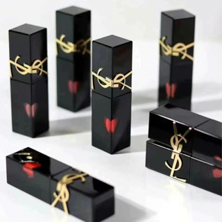 YSL 奢華印記鎖心光唇釉 新色610 416 440 奢華緞面漆光唇釉 黑管愛心唇釉 奢華印記鎖心光唇釉