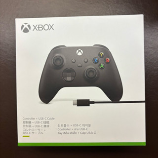 Microsoft 微軟 XBOX 原廠無線控制器+USB-C 纜線(磨砂黑)(魔物獵人適用)