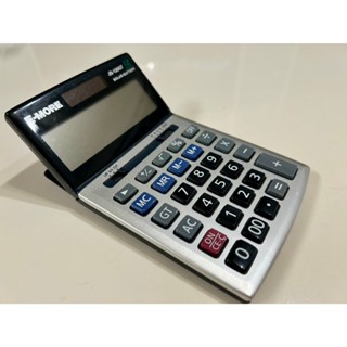 計算機 E-MORE 12位數 國家考試專用計算機 JS-120GT 可抬頭 二手少用 功能正常