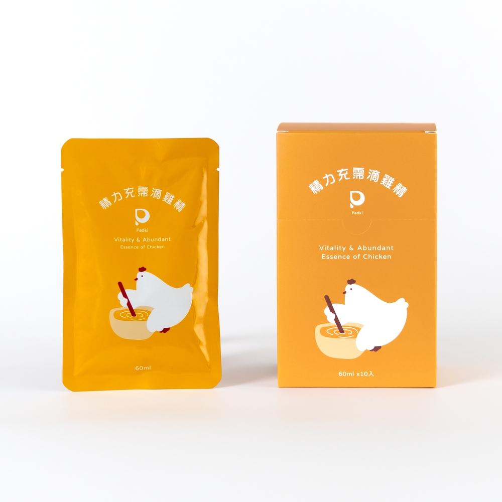 【Padki】精力充霈原味滴雞精-常溫滴雞精10入組