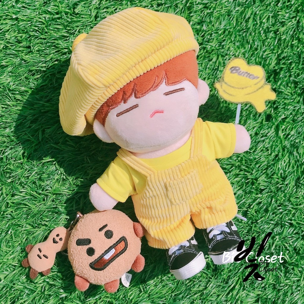 BTS 防彈少年團 SUGA 閔玧其 瞇眼其 其多多 20CM棉花糖娃 娃衣 多款