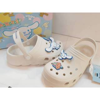 [kikishoes]三麗鷗洞洞鞋 大耳狗 可愛😍kitty👀 布希鞋 厚底踩屎感 涼拖鞋防水2穿涼拖鞋臺灣出貨