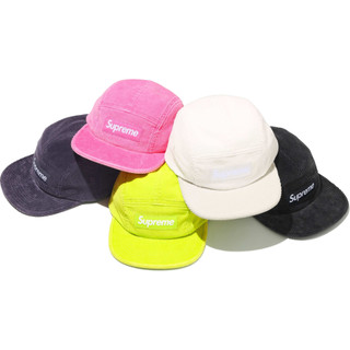 [BLANK GALLERIA] SUPREME SS25 CORDUROY CAMP CAP 帽子 五分割