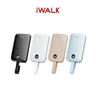 【iWALK】MAGO 磁吸帶線行動電源 行動電源 磁吸行充 自帶線 Type-C Lightning 10000mAh