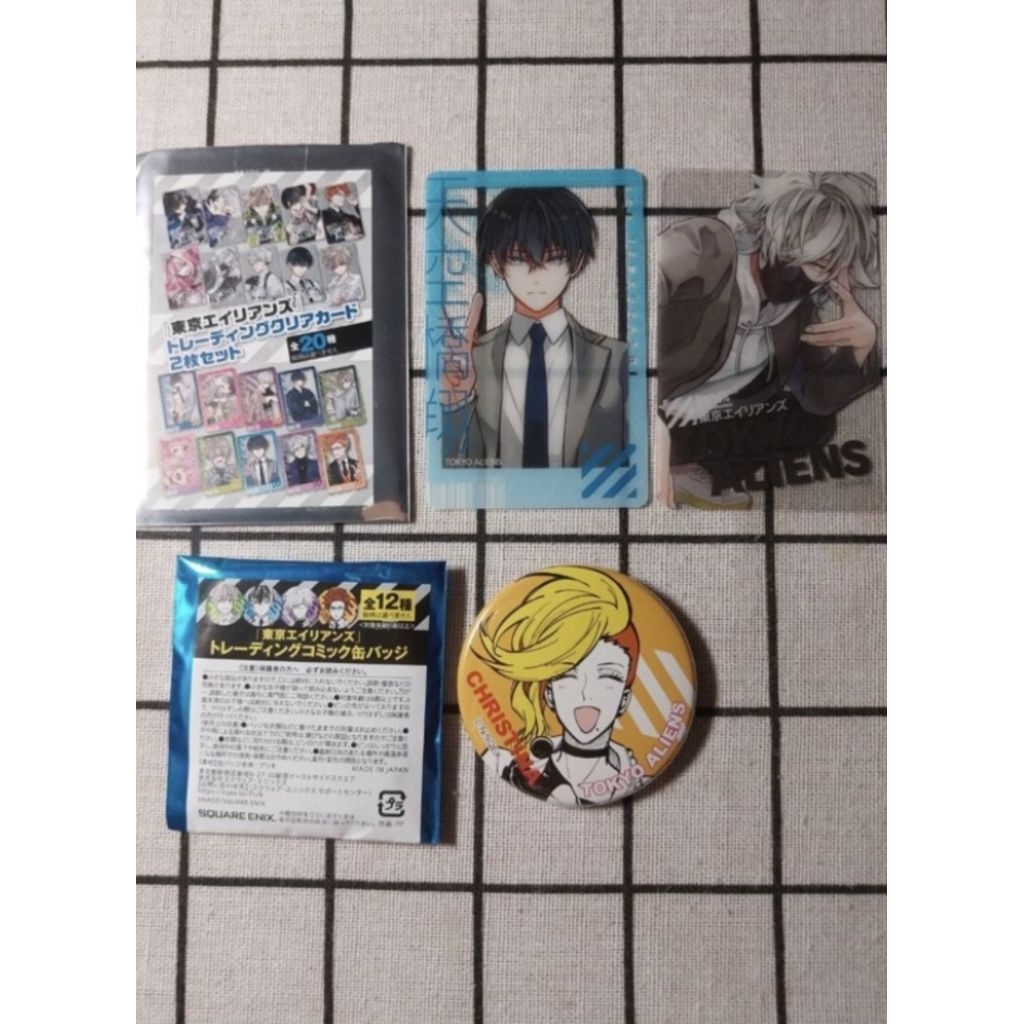 東京エイリアンズ 東京外星人 東京ALIENS 東京異星人 天空橋翔 鬼崎透卡 克里斯徽章