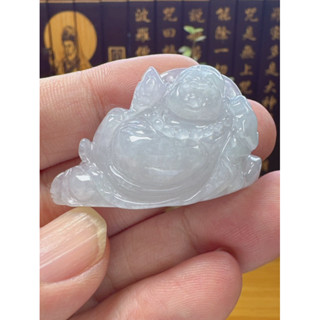 天然翡翠A貨-可愛歡喜彌勒佛 商品編號060102