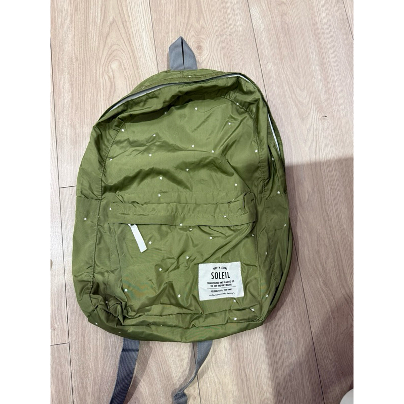 Soleil 日系 早秋新品 小眾品牌 輕量 可收納 後背包