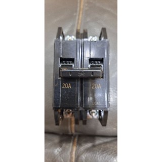 二手 士林電機無熔線斷路器 2P 20A