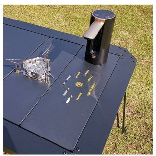 ⛺️ 0.5 單位 IGT 桌板 × 全自動出水器 一鍵即出水，露營廚房瞬間升級！