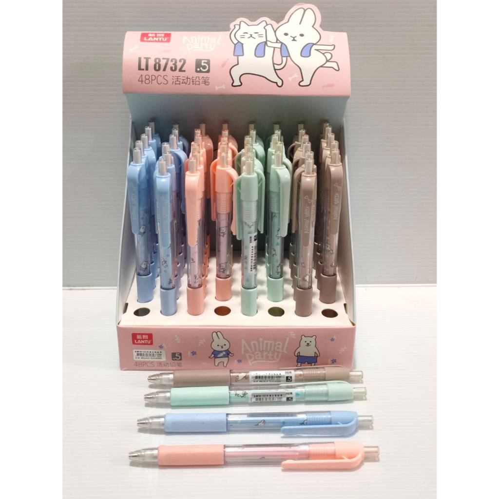 4A.[溫馨小舖]4685.晶鑽CMP-333自動鉛筆 0.5mm ✨日系粉嫩系 可愛卡通角色✏️學生文具