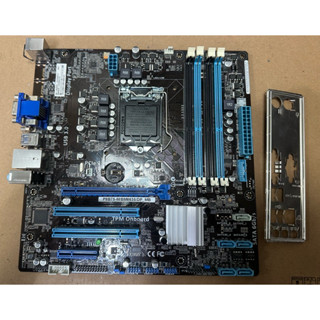 中古 二手 主機板 ASUS P8B75-M 四個記憶體功能正常 可以開機