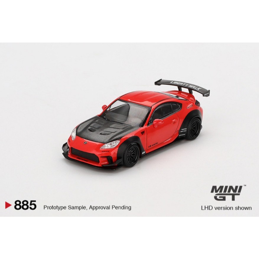 MINIGT 1/64 豐田 Toyota GR86 LB Nation LHD 左駕 東海模型