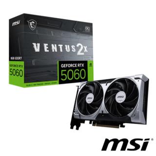 MSI 微星VENTUS GeForce RTX 5060 8GB 2X OC 顯示卡