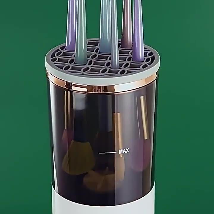 ✨化妝刷清潔器 美妝刷具清洗機 USB清潔神器 刷具消毒機 便攜清潔盒 美妝工具清潔 美妝保養 深層清潔 美妝達人必備