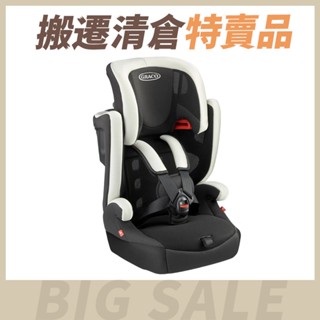 【搬遷清倉特賣品】GRACO AIRPOP成長型汽座-白武士 寶寶汽座 嬰幼兒汽座 兒童汽座 寶寶共和國
