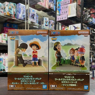 🌀日版客🌀 金證 航海王 WCF LOG STORIES 騙人布海賊團 索隆 魯夫 日版 海賊王 景品 公仔