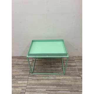《大淡水二手精品傢俱》簡約綠色系鐵製茶几 臺北二手傢具#新北二手傢具#林口二手傢具#桃園二手傢具