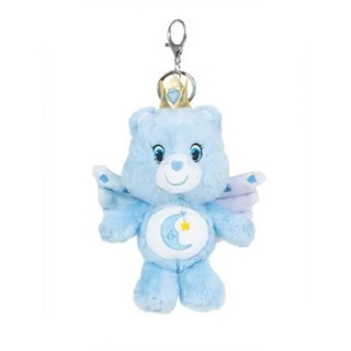 Care Bears 絨毛玩偶吊飾鑰匙圈-睡覺熊（天使）17490