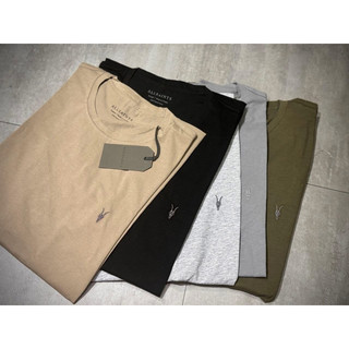 英國Allsaints 山羊骷髏頭刺繡 素tee 短TEE