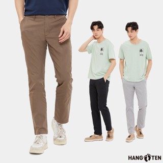 【Hang Ten】男裝-SLIM FIT凍感修身涼感長褲(多色選)