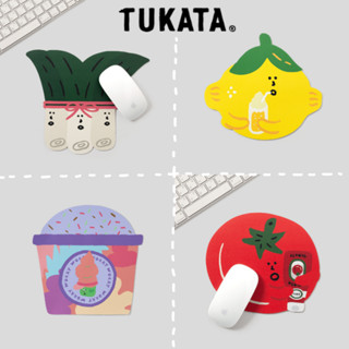 🌈alpaca韓國文創 | tukata 造型 滑鼠墊 蔥 番茄 檸檬 設計師品牌