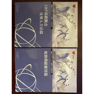 二手書//ERP基礎觀念及匯入方法篇+配銷模組應用篇