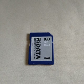 品牌 1GB SD記憶卡，功能正常(5800)