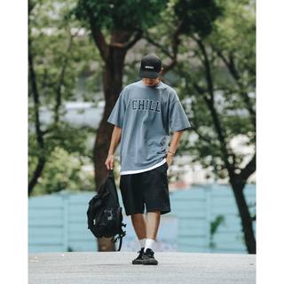 UNIQUE｜二手美品 B-SIDE WASHED CHILL TEE OVERSIZED 石洗藍 (售出)