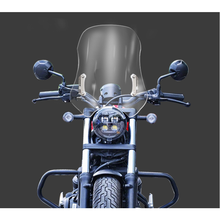 CB1100小風鏡 適用於 本田 CB1100改裝透明加高風鏡 CB1100 加高風鏡 CB1100專用