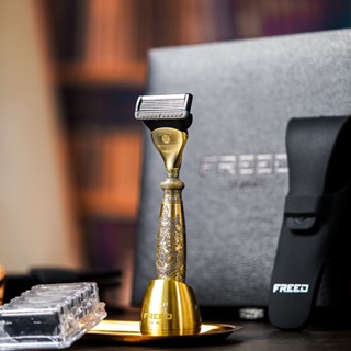 【FREED X 國立故宮博物院】 一百周年限定紀念款四件組刮鬍刀禮盒 聯名款 父親節禮物 生日禮物 客製化