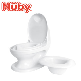【NUBY】學習小馬桶／兒童便盆／兒童馬桶／小朋友馬桶／模擬馬桶／兒童訓練便器／戒尿布／便盆／臺灣公司貨