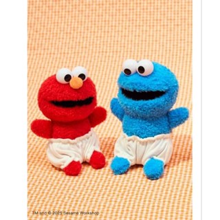 〚 芝麻街 Sesame Street 〛新品 日本 嬰兒 絨毛 布偶 娃娃 陪睡 安撫