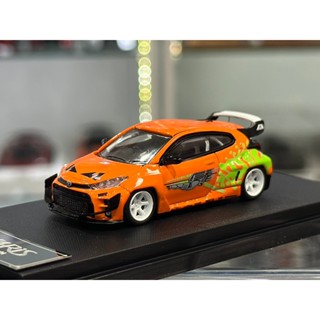TSAI模型車販賣鋪 現貨賣場 1/64 Toyota GR Yaris Pandem Rocket Bunny