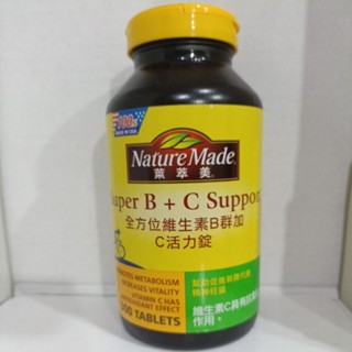 萊萃美 全方位維生素B群加C活力錠 300錠