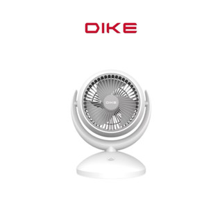 【DIKE戴克】6吋自動擺頭USB充電式風扇 DUF320WT 充電風扇 電風扇 自動擺頭 風扇