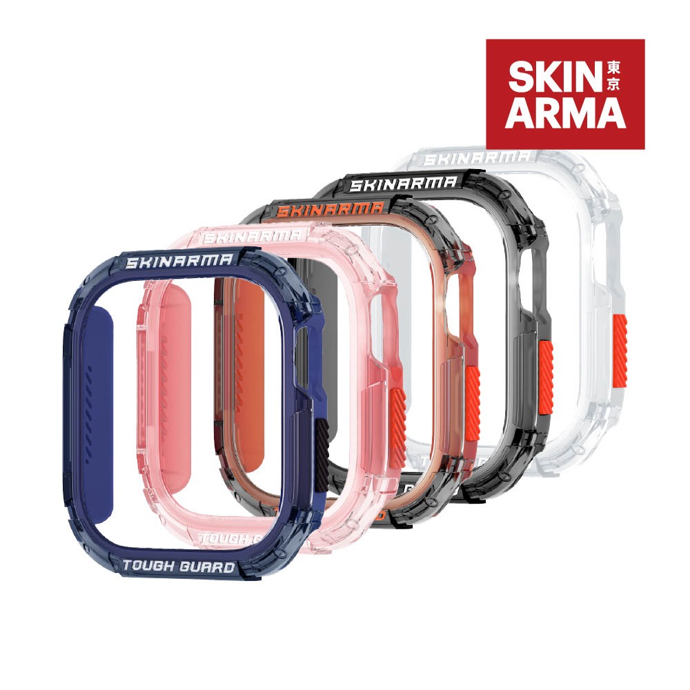 SKINARMA S10雙色保護錶殼 適用 Apple watch 錶殼 42/46/49mm Atom 亞瑟3C